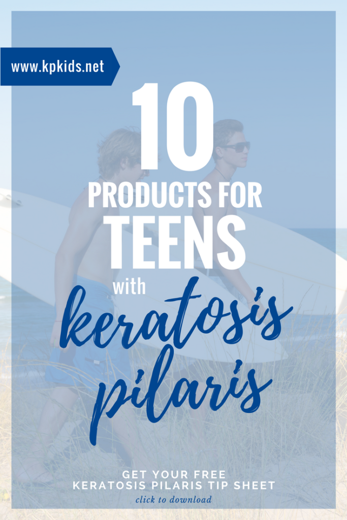 Products for Teens with Keratosis Pilaris | KPKids.net